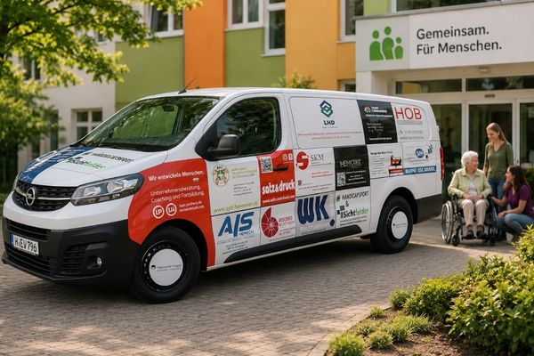 Auto als Werbefläche für Unternehmen